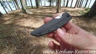 Kershaw Speedform Knife with Elmax Blade 3550  video info [upl. by Annaiuq150]