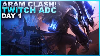 ARAM CLASH MODE IS AMAZING TWITCH TIME  League of Legends [upl. by Braynard334]