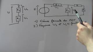 Le pont diviseur de tension  démonstration et application [upl. by Metabel]