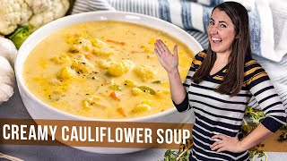 How to Make Creamy Cauliflower Soup [upl. by Tandi]