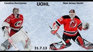 UOHL Carolina Hurricanes vs New Jersey Devils 31713 [upl. by Yeorgi]