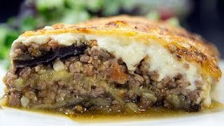 Moussaka traditionnelle faite maison  cest facile et délicieux [upl. by Asille]