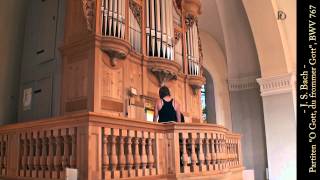 J S Bach Partiten quotO Gott du frommer Gottquot BWV 767 [upl. by Sander232]