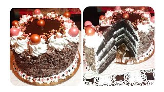 الوصفة الأكثر طلبا بطريقة سهلة و مبسطة و بمذاق و لا أروع لجميع المناسبات😋🎉layercake لايركيك [upl. by Ardnalak873]