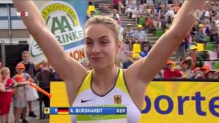 Dafne Schippers Wins Womens 100m Final FBK Games 2017 [upl. by Gerrard]