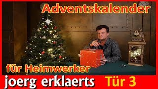 🌲Tür 3 Engelbert Strauss Adventskalender Unboxing Weihnachtskalender Heimwerker Tutorial No282 [upl. by Seamus]