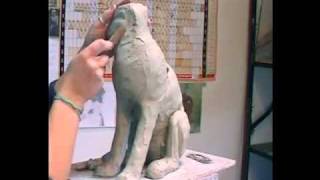 Sallie Wakley Sculpting A Hare [upl. by Madonia]