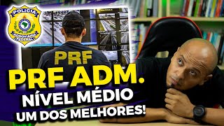 Concurso Agente Administrativo PRF é um dos MELHORES  Entenda o Porquê [upl. by Eirrok]