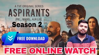 Aspirants S2 Review l Aspirants All Episodes Review l Aspirants S1 l Aspirants S2 l [upl. by Annaitsirhc]