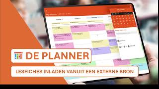 Smartschool planner  Lesfiches externe bron uitgeverij of jaarplan [upl. by Tiedeman83]