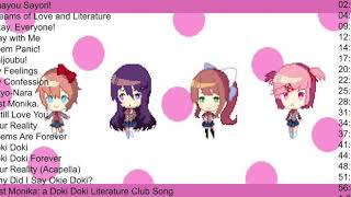 Doki Doki Literature Club Playlist [upl. by Nasia45]