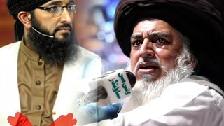 Allama khadim hussain rizvi🔥 reply to haneif qurashi  tlp viralbayan [upl. by Ennazus]