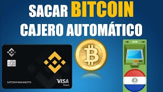 COMO Sacar BITCOIN de un CAJERO Automático  Logré PAGAR en cualquier COMERCIO en PARAGUAY con BTC [upl. by Soule]