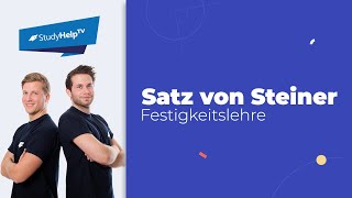 Flächenträgheitsmoment  Satz von Steiner  Rechteck Technische Mechanik StudyHelp [upl. by Ainav]