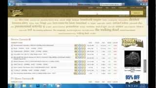 How To Download Items From KickAss Torrents Tutorial 3 [upl. by Amhsirak]