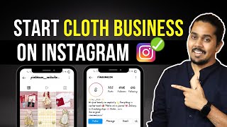 How to start Cloth Business on Instagram  How to grow Instagram Cloth Business  Hindi [upl. by Timms869]