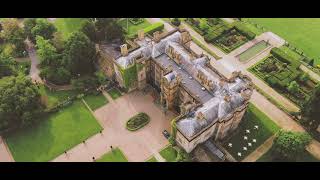 Eynsham Hall  Drone flight [upl. by Donalt]