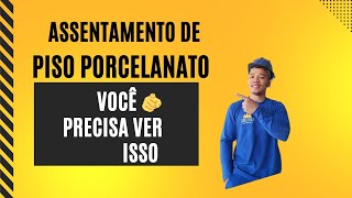 Assentamento de piso porcelanato [upl. by Remde413]