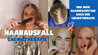 Haarausfall bei Krebs während der Chemotherapie und mein Haarwachstum nach der Chemo 👶🏼✂️ [upl. by Dnomaj]