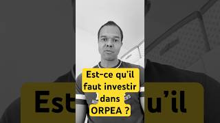 Investir dans ORPEA EHPAD bourse erpargne actions santé [upl. by Noirb666]