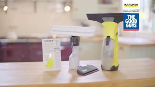 Karcher WV2 Premium Window Vacuum  Enjoy Streak Free Windows  The Good Guys [upl. by Malcah]