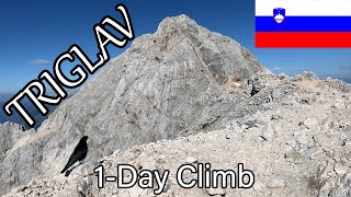 Triglav 2864m  1 Day Climb  Highest Peak of Slovenia [upl. by Aratnahs]