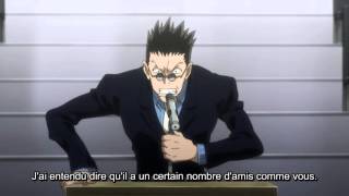 Hunter X Hunter  Leorio Vs Ging VOSTFR [upl. by Ikaz]