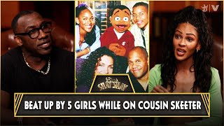 Meagan Good On Being Jumped amp Beat Up While Filming Nickelodeons Cousin Skeeter By 5 Girls [upl. by Nodnerb]