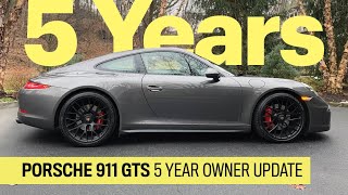 Porsche 911 GTS 9911 Five Years of Ownership [upl. by Alacim]