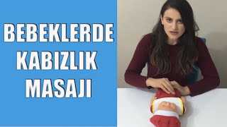 Bebeklerde kabızlık masajı nasıl yapılır [upl. by Zitvaa]