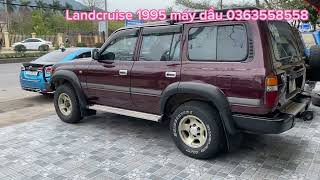 Thành Đạt auto chào bán toyotalandcruiser máy dầu sx 1995 giá trên 400 triệu sdt 0363558558 [upl. by Amari27]