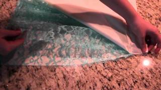 Spring Time Lace Overlay Skirt How To [upl. by Woody]