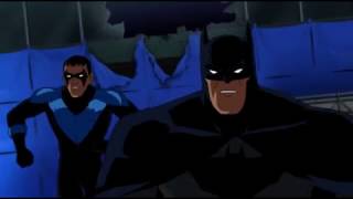 Batman amp Nightwing pursue Red Hood  Batman Under the Red Hood [upl. by Hniv719]