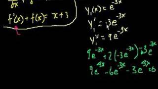 What is a differential equation [upl. by Eima]