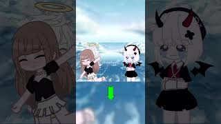 LEFT OR RIGHT ☠☠ gacha gachalife2 gachalife gachameme gachaclub gachaclub2 short [upl. by Fredel]