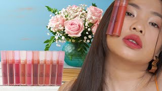 NEW 2021 SON 3CE BLUR WATER TINT COLLECTION REVIEW VÀ SWATCHES [upl. by Sarson]