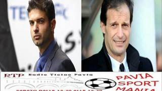 Imitazione parodia Stramaccioni e Allegri  Scambio Cassano Pazzini [upl. by Emiolhs469]