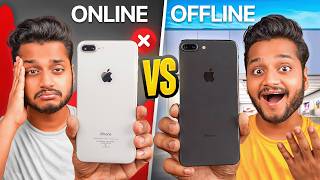 Buying Second Hand Refurbished iPhone  Offline vs Online Experience [upl. by Aisatnaf625]