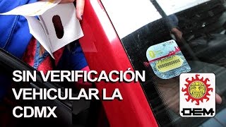 Sin verificación vehicular la CDMX [upl. by Justina664]