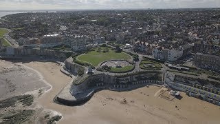 Broadstairs UK 4K DJI Mavic Pro Drone Footage [upl. by Alemaj]