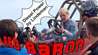 HX Turbo Diesel Power IH 1066 ✠Red Baron Saison 2016 ◀ Tractor Sport Farmpulling  RED BARON [upl. by Krell]