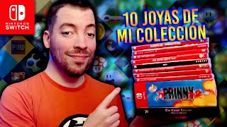 10 JOYAS de MI COLECCIÓN de JUEGOS de NINTENDO SWITCH [upl. by Hamer]