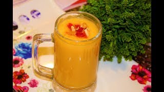 Muskmelon smoothieCantaloupe smoothieMusk melon milk shakeMelon smoothieKharbuja smoothie [upl. by Nilat]