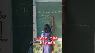 join the blends with lettersletter Lenglish learningkidsprimary educationshortsfeed [upl. by Thorlie881]