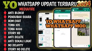 YOWhatsapp Versi Terbaru 998  Whatsapp Mod Anti Banned  YoWhatsapp New Update 2023 •Wa Mod 2024 [upl. by Silvio758]