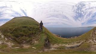 Croyde  North Devon  Wandering on Baggy Point in 360 part 1 [upl. by Heinrik]