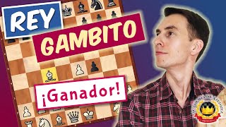 Gambito de REY ¡Una apertura para GANAR con las BLANCAS [upl. by Roose]