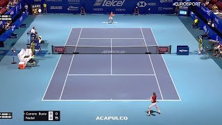 1 Pablo Carreño Busta 🇪🇸 vs 2 Rafael Nadal 🇪🇸  2022 Telcel Mexican Open Final [upl. by Hanonew]