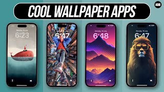 Best FREE Wallpaper Apps for iPhone in 2023 ⚡️ Hindi [upl. by Inilam]