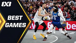 Best game EVER 😱 Serbia 🇷🇸 vs USA 🇺🇸  Full Final  3x3 World Cup 2023  RELIVE  3x3 Basketball [upl. by Enelak656]